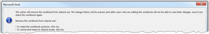 Shared Workbook
