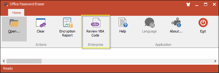 Office Password Eraser Enterprise edition
