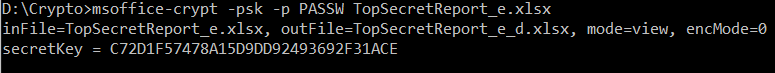 msOffice-crypt.exe secret key