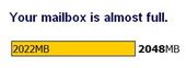 full mailbox