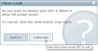 Clean Look add-in