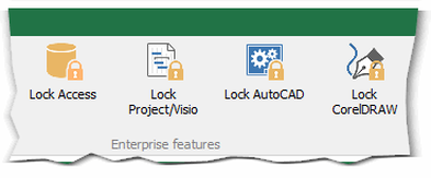 Unviewable+ VBA Enterprise menu