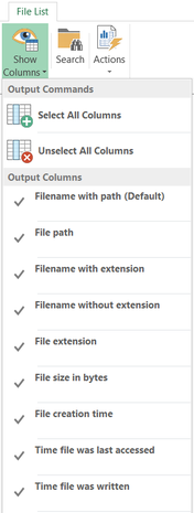 File List Excel Add-in